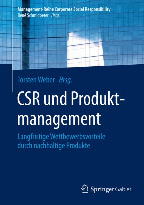 Actual product image CSR und Produktmanagement (German, Torsten Weber, 2015)