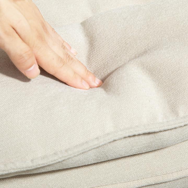 Immagine prodotto Homcom Schaukelstuhl Polyester, Schaumstoff Beige