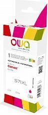 Actual product image Armor OWA WECARE ARMOR ink compatible with CANON CLi-571XLM, vein/magenta