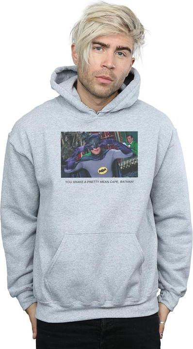 Actual product image Mens Batman TV Series Mean Cape Hoodie (M)