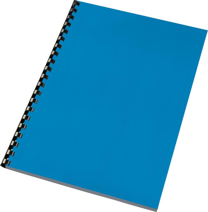 Produktbild GBC HiGloss Umschlagmaterial blau/weiss