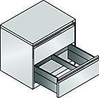 Produktbild C+P Hängeregistraturschrank ACURADO (78.70 x 59 x 73.30 cm)
