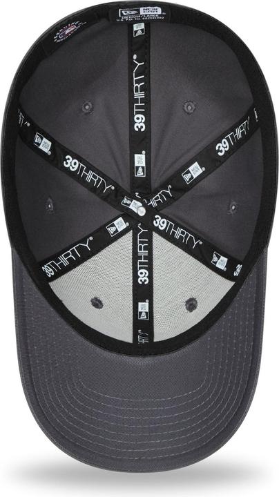 Actual product image New Era 39Thirty Stretch Cap - New York Yankees graphite (S/M)