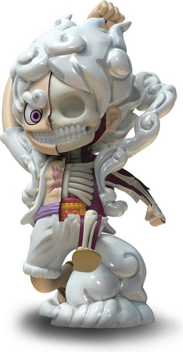 Actual product image Mighty Jaxx One Piece figurine XXRAY PLUS Luffy Gear 5 Edition 23 cm