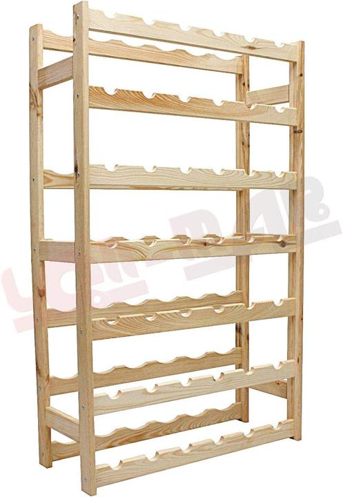 Produktbild Modo24 Weinregal aus Holz (42 Fl.)
