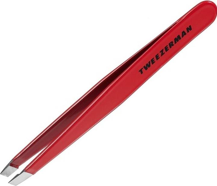 Produktbild Tweezerman Stainless Steel Slant Tweezer Signature Red