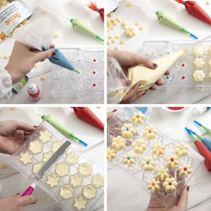 Produktbild Decora Pralinenform Blumen