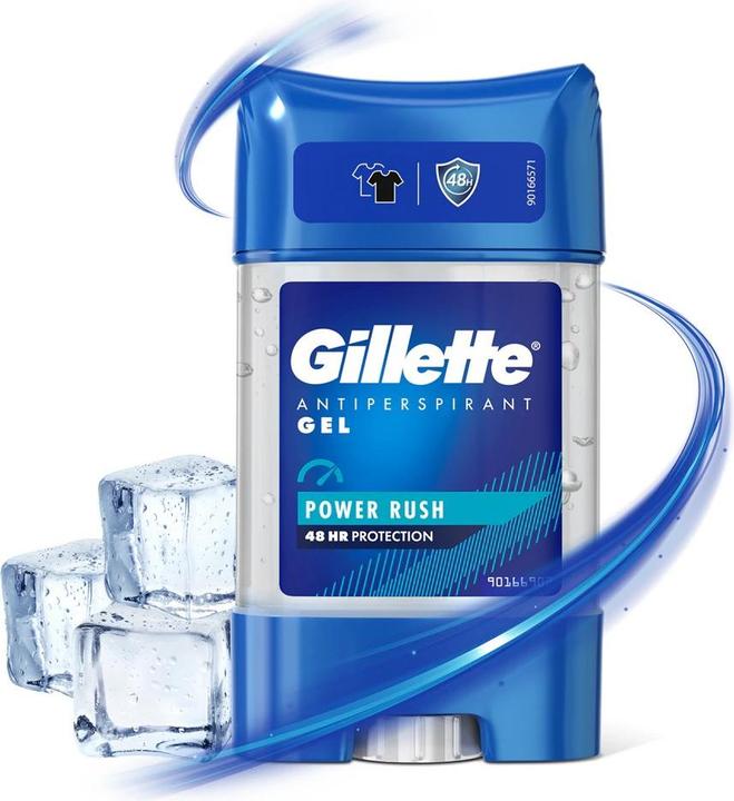 Produktbild Gillette Clear Gel Power Rush Antiperspirant 70ml (70 ml)