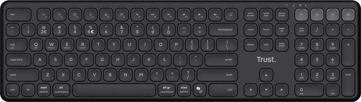 Actual product image Trust Vaiya Wireless Keyboard for Multiple Devices - Black EN (DE, Wireless)