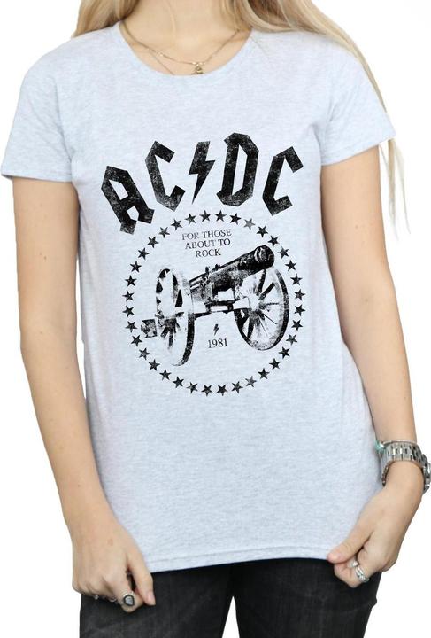 Produktbild AC/DC We Salute You Cannon TShirt aus Baumwolle (L)