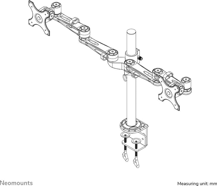 Actual product image Neomounts FPMA-D935D Monitor table mount (Table, 27")