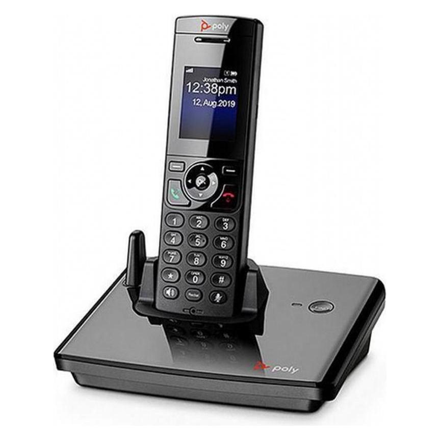 Poly com Schnurlostelefon VVX D230, Telefon, Schwarz