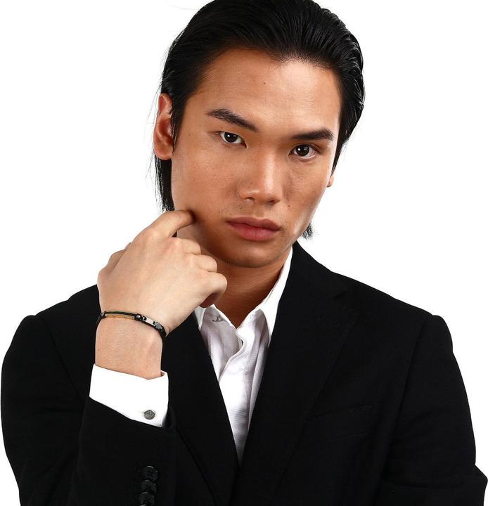 Produktbild Maserati Armband (19 cm, Edelstahl, Keramik)