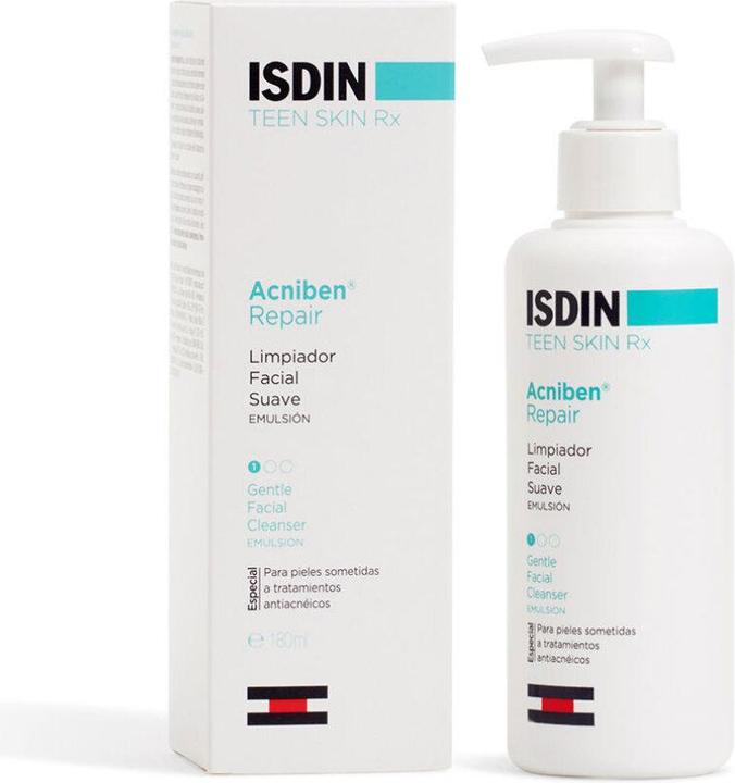 Image du produit Isdin Emulsion nettoyante Acniben Rx 200ml (Lait nettoyant, 200 ml)