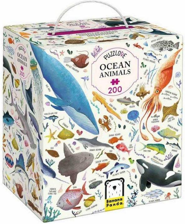 Actual product image Banana Panda – Puzzlove Meerestiere – 200 Teile. (200 pieces)