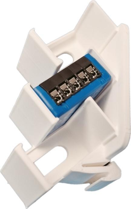Produktbild Light Solutions DIN-Schienenadapter für Shelly Mini - Für 3 Geräte