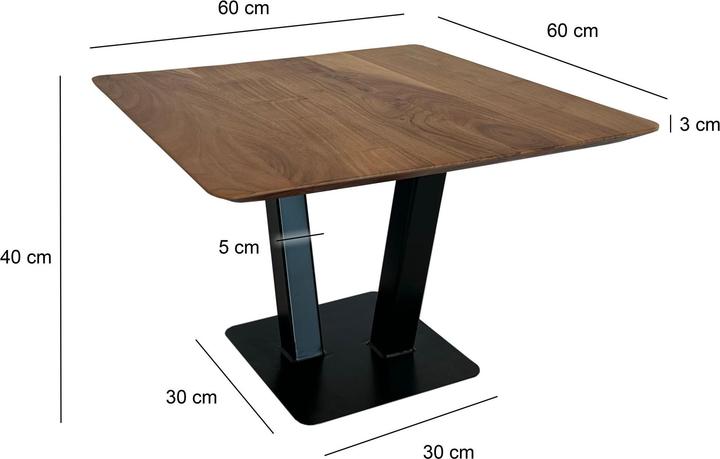 Image du produit Wohnling 60x60x40 (60 x 60 x 40 cm)