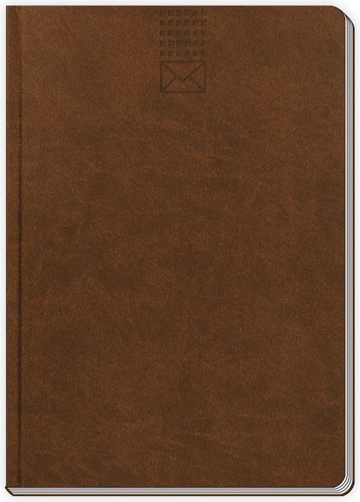 Produktbild Adressbuch Soft Touch A5 Braun (A5)