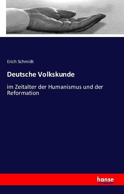Produktbild Deutsche Volkskunde (Deutsch, Erich Schmidt, 2016)
