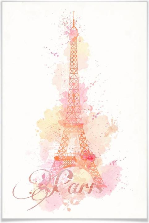 Immagine prodotto Trenddeko Acquerelli della Tour Eiffel (30 x 45 cm)
