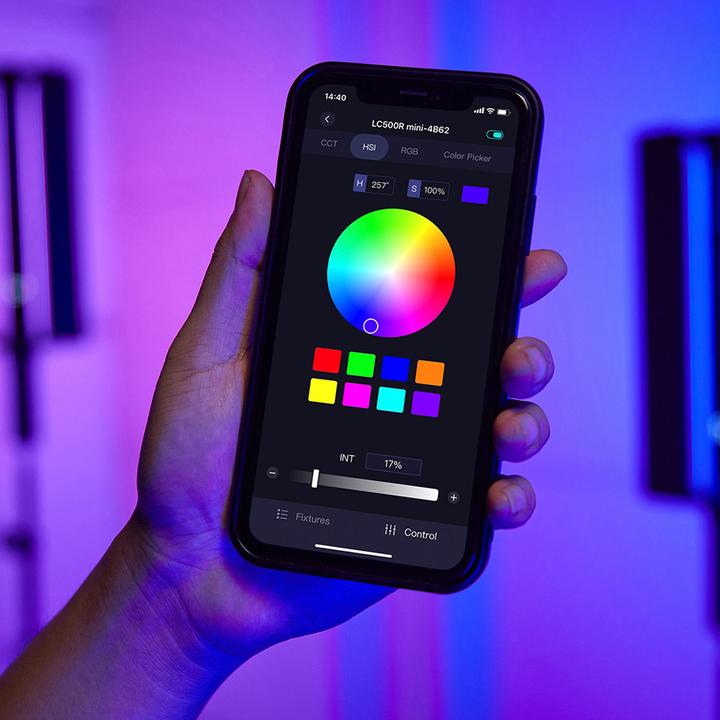 Actual product image Godox Led LC500R Mini Light tube RGB (Rod light)