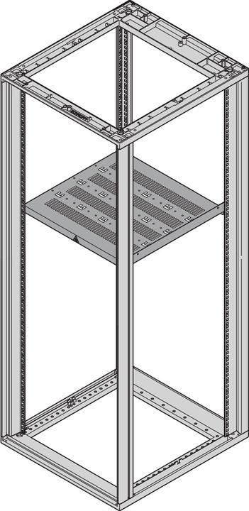 Schroff Novastar 19" shelf stationary 740T 7021