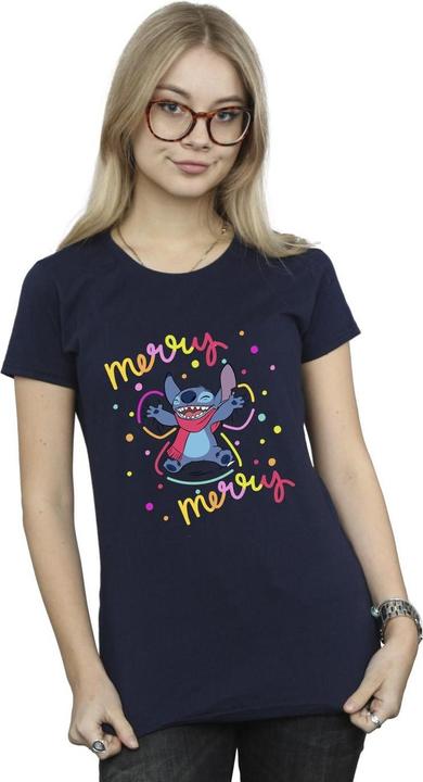 Produktbild Disney Lilo & Stitch Merry Rainbow TShirt (XL)