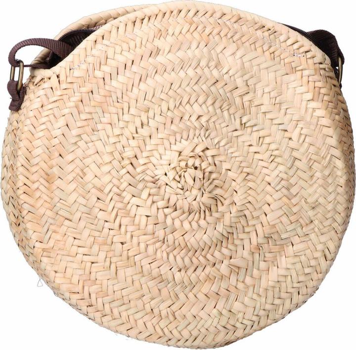 Actual product image EDM DHandbag round palm leaf 30 x 30 cm