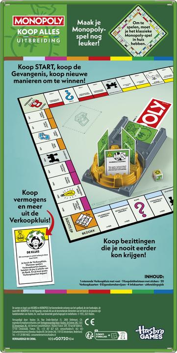 Actual product image Hasbro Monopoly Buy Everything (Dutch)