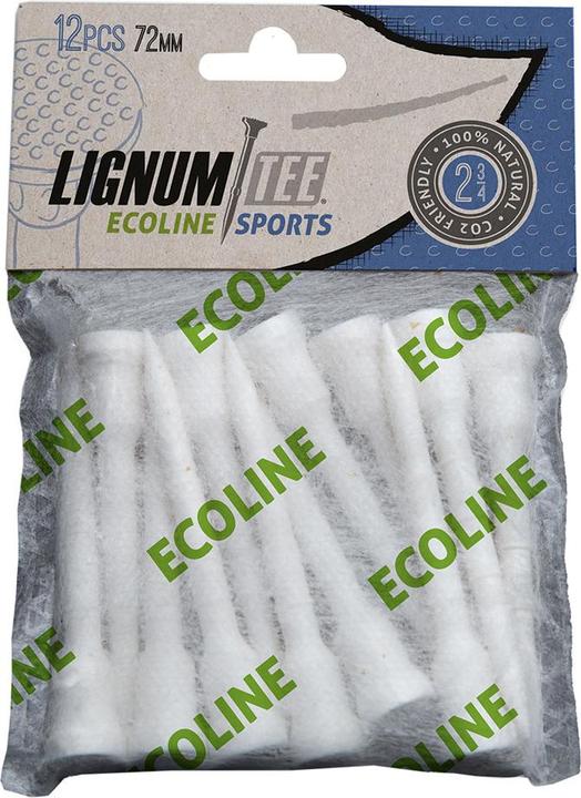 Lignum Ecoline Star Golf Tees, 12 pieces, 72mm