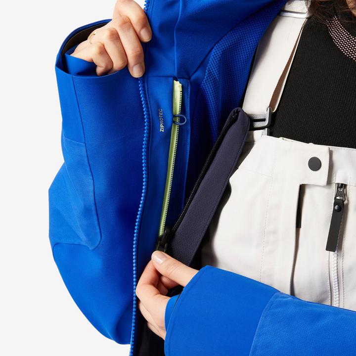 Actual product image Wedze Women's Snowboard Jacket - SNB 900 - Blue (XS)