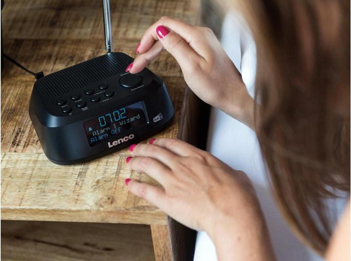 Image du produit Lenco Radio-réveil (DAB+ DAB, FM)