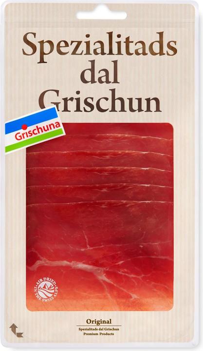 Actual product image Grischuna Cold cuts Bündner raw ham 100 g (100 g)