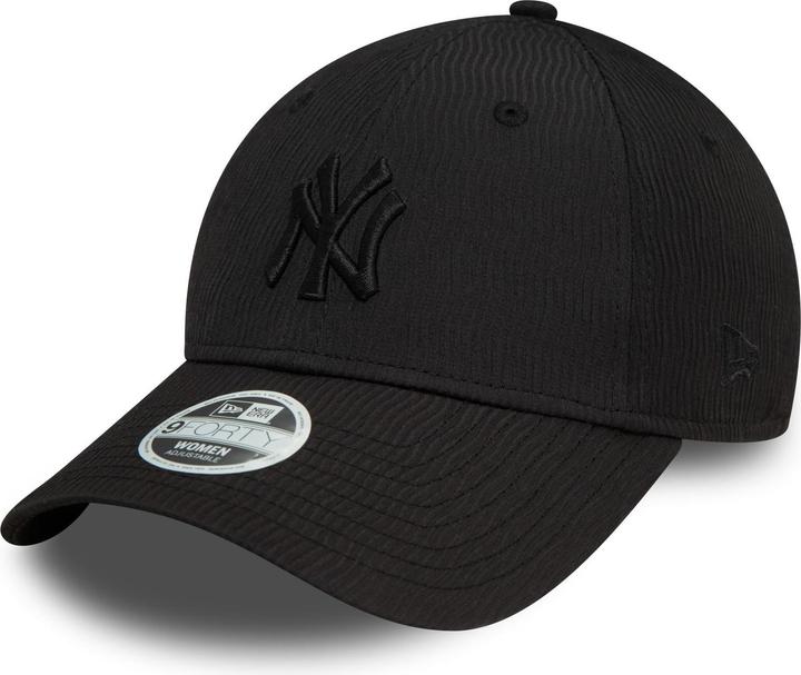 Produktbild New Era 9Forty Damen Cap - Ruching New York Yankees Schwarz