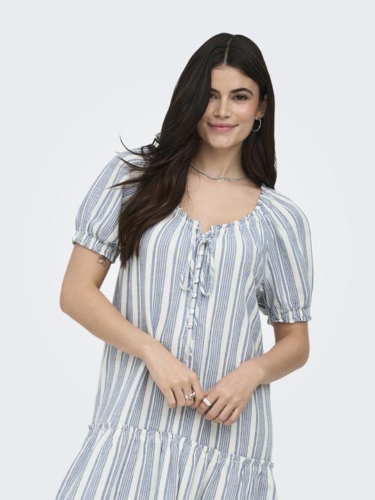 Image du produit Only ONLGOA Leinen Kurzes Kleid Kleid (L)