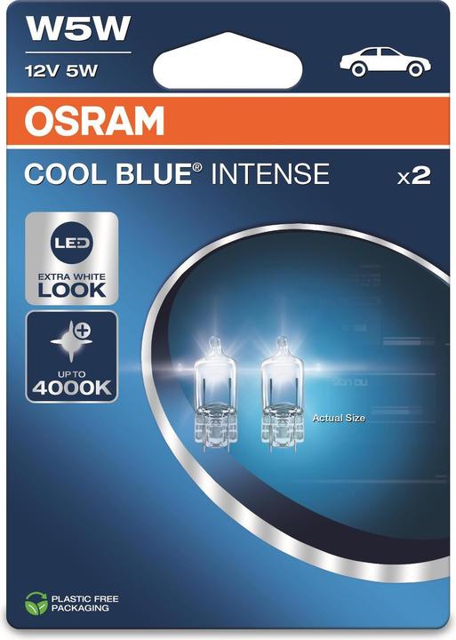 Actual product image Osram Cool Blue Intense (W5W)