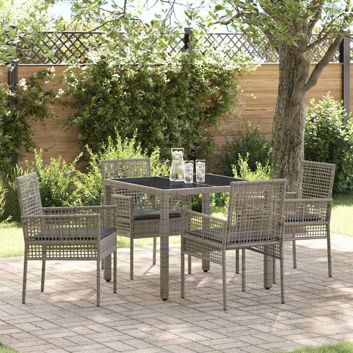 Produktbild vidaXL Garten-Esszimmer-Set (90 x 90 x 75 cm)