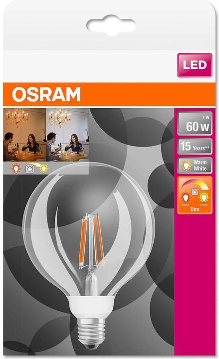 Actual product image Osram Star+ Globe (E27, 806 lm, 1x)