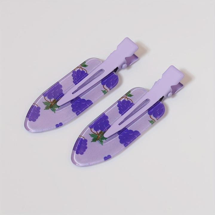 Produktbild Activity Board 2pcs Assorted Cute Hair Clips, Non-Slip Hair Barrettes, Side Bangs Duckbill Clips, Trendy Hair (2 Stk.)