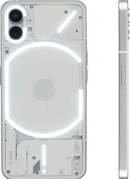 Produktbild Nothing Phone (1) (12GB) (256 GB, Weiss, 6.55", Dual SIM, 5G)