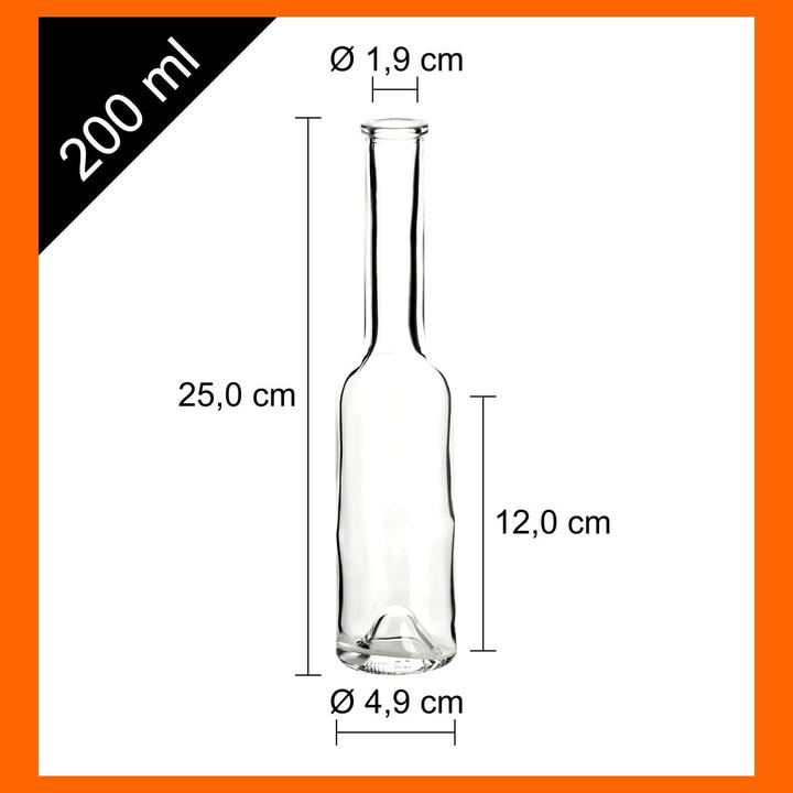 Actual product image Gouveo Glass bottles symphony (30 pcs., 0.20 l)