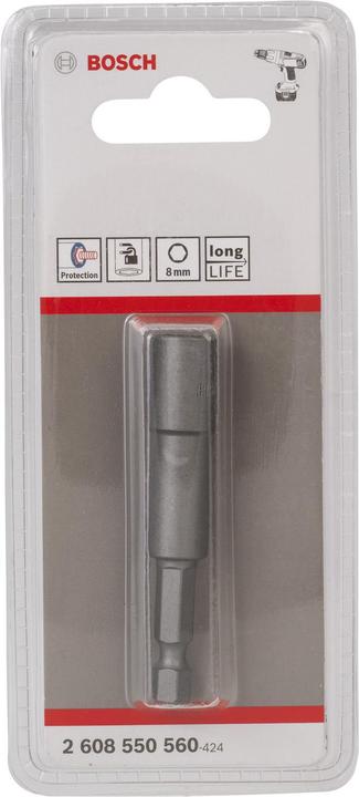 Actual product image Bosch Professional Zubehör Socket spanner, 65 x 8 mm, M 5 (8 mm)