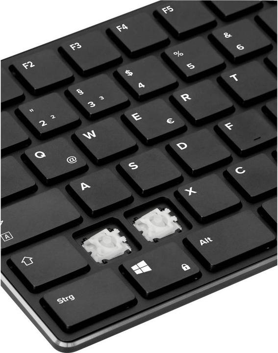 Immagine prodotto Speedlink Tastiera RIVA Slim Metal Scissor, vendita al dettaglio in nero (DE, Cablato)