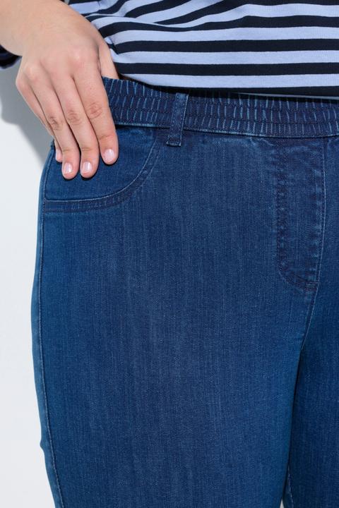 Produktbild Ulla Popken Jeggings, schmales Bein, Elastikbund (52)