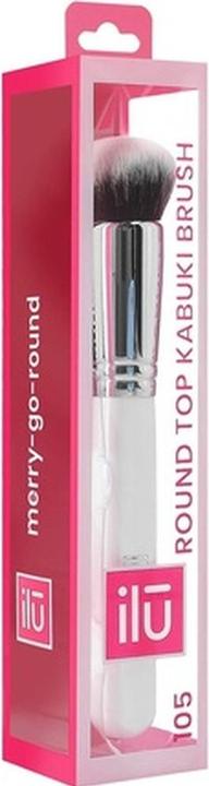 Actual product image Tools for Beauty T4B 100 serie ILU Kabuki Flat Brush Makeup White Make-up Brush Face (105)