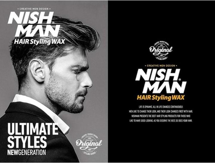 Actual product image Nishman Argan Hair Defining Matte Look Paste for Men (Hair paste, 100 ml)