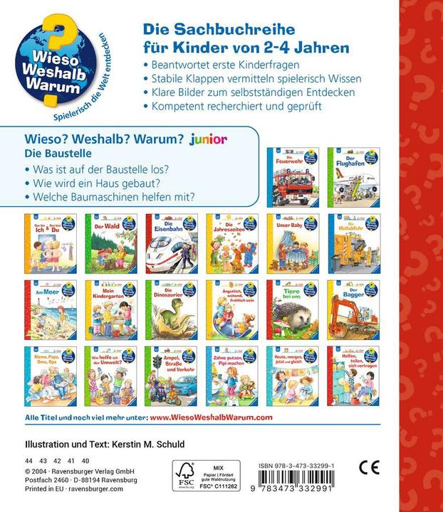 Produktbild Ravensburger Die Baustelle (Deutsch, Kerstin M. Schuld, 2015)