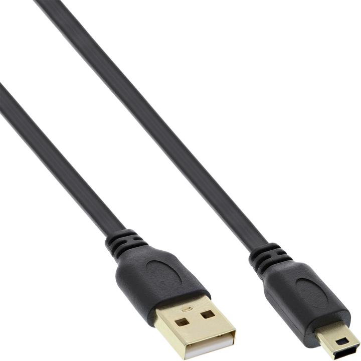 InLine USB Typ A – Mini USB B (1 m, USB 2.0)
