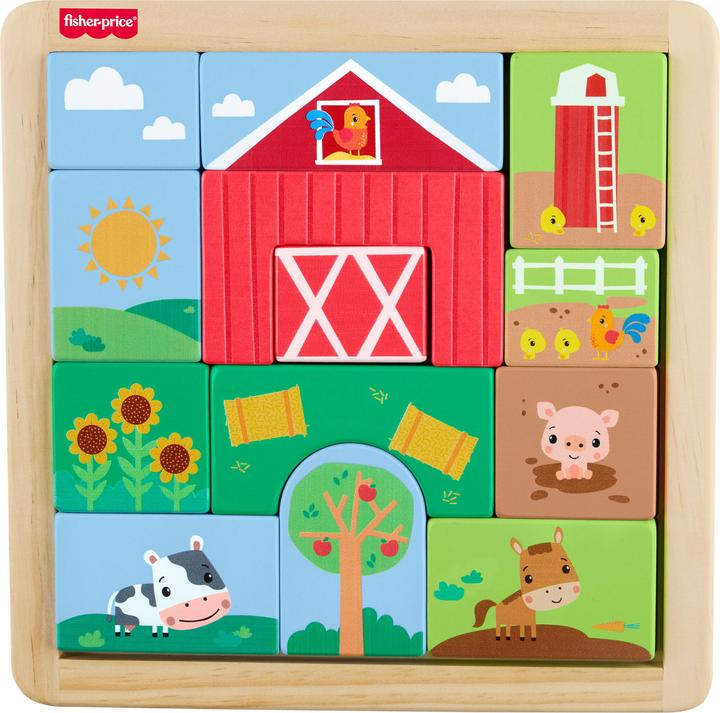 Produktbild Fisher-Price Farm Puzzle (13 Teile)