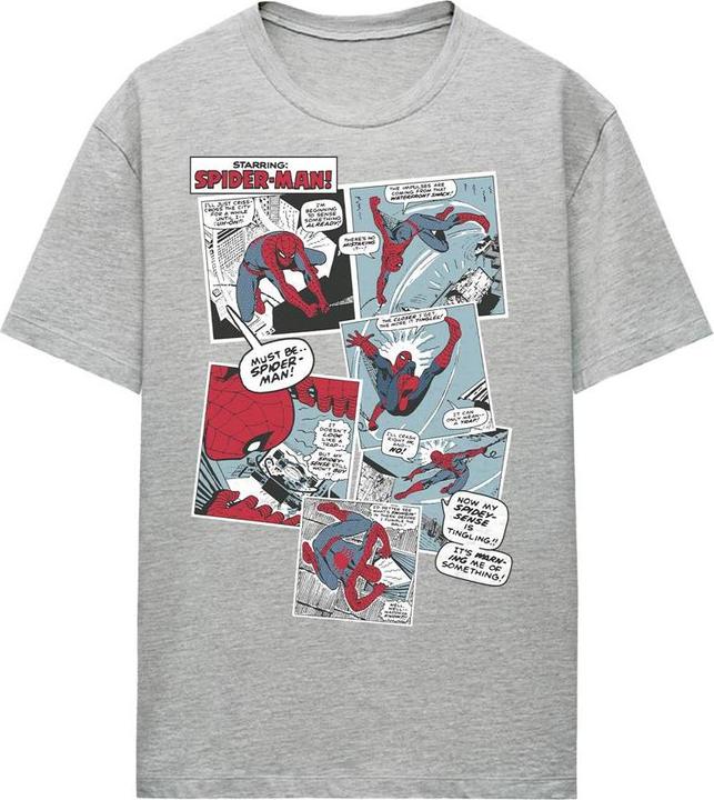 Produktbild Spiderman TShirt meliert (M)